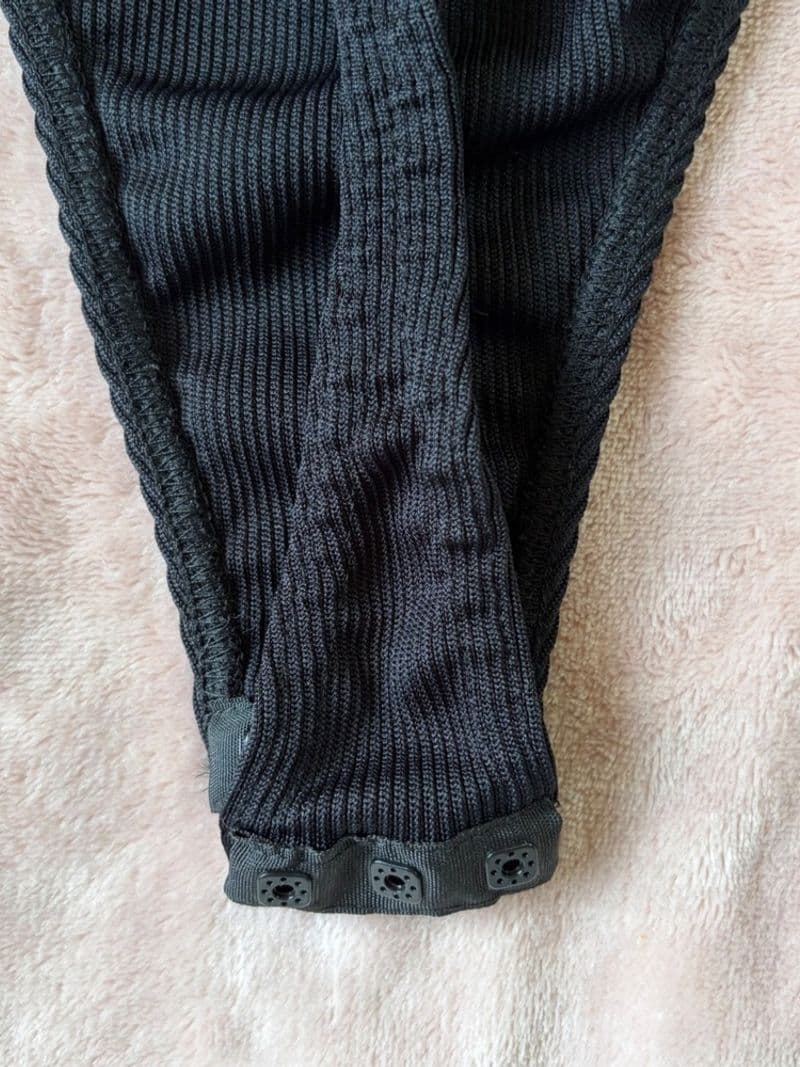 Missguided Black Organza Puff Sleeve Bodysuit Ribbed Thong TJF21387 Womens 4 NEW — photo 3