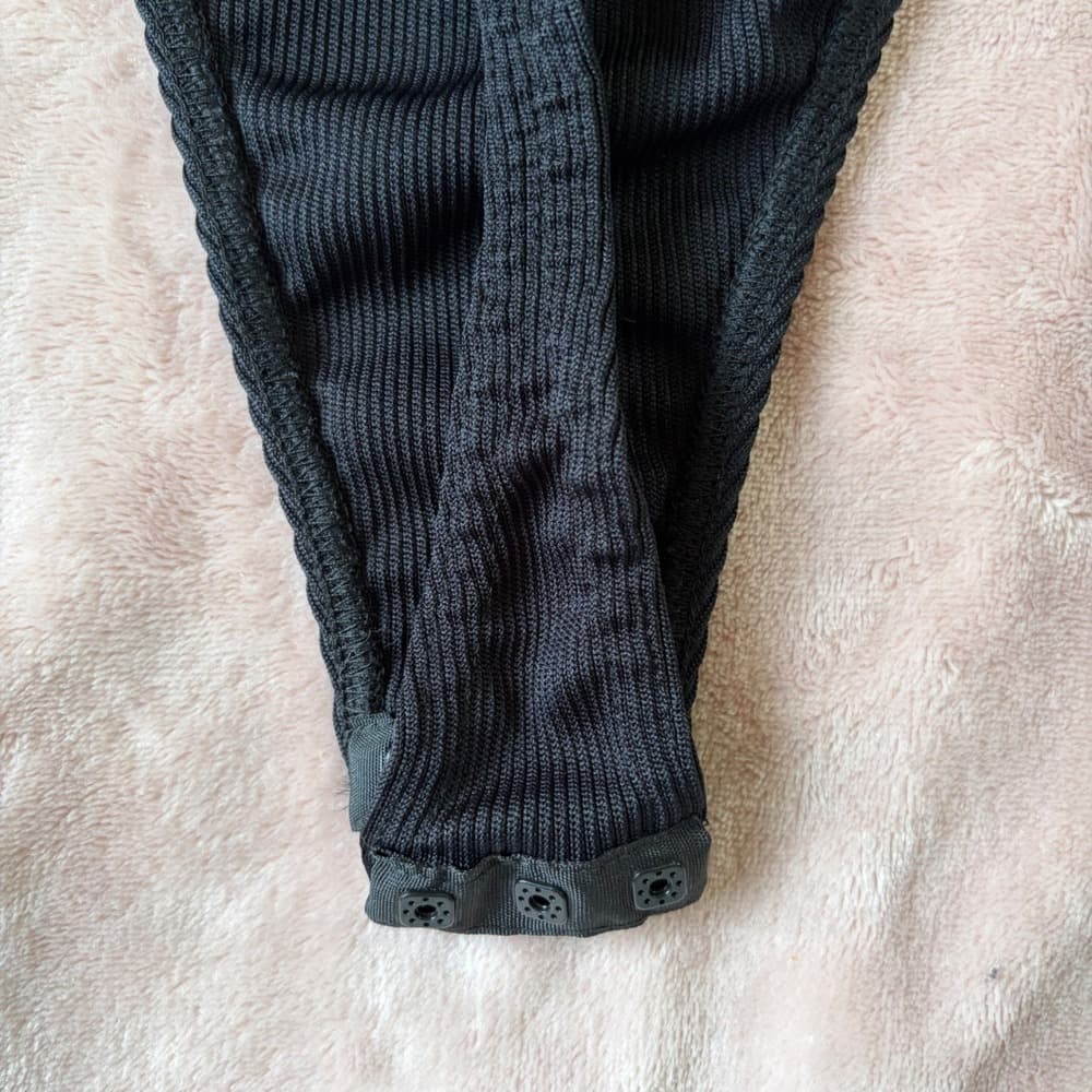 Missguided Black Organza Puff Sleeve Bodysuit Ribbed Thong TJF21387 Womens 4 NEW — photo 3