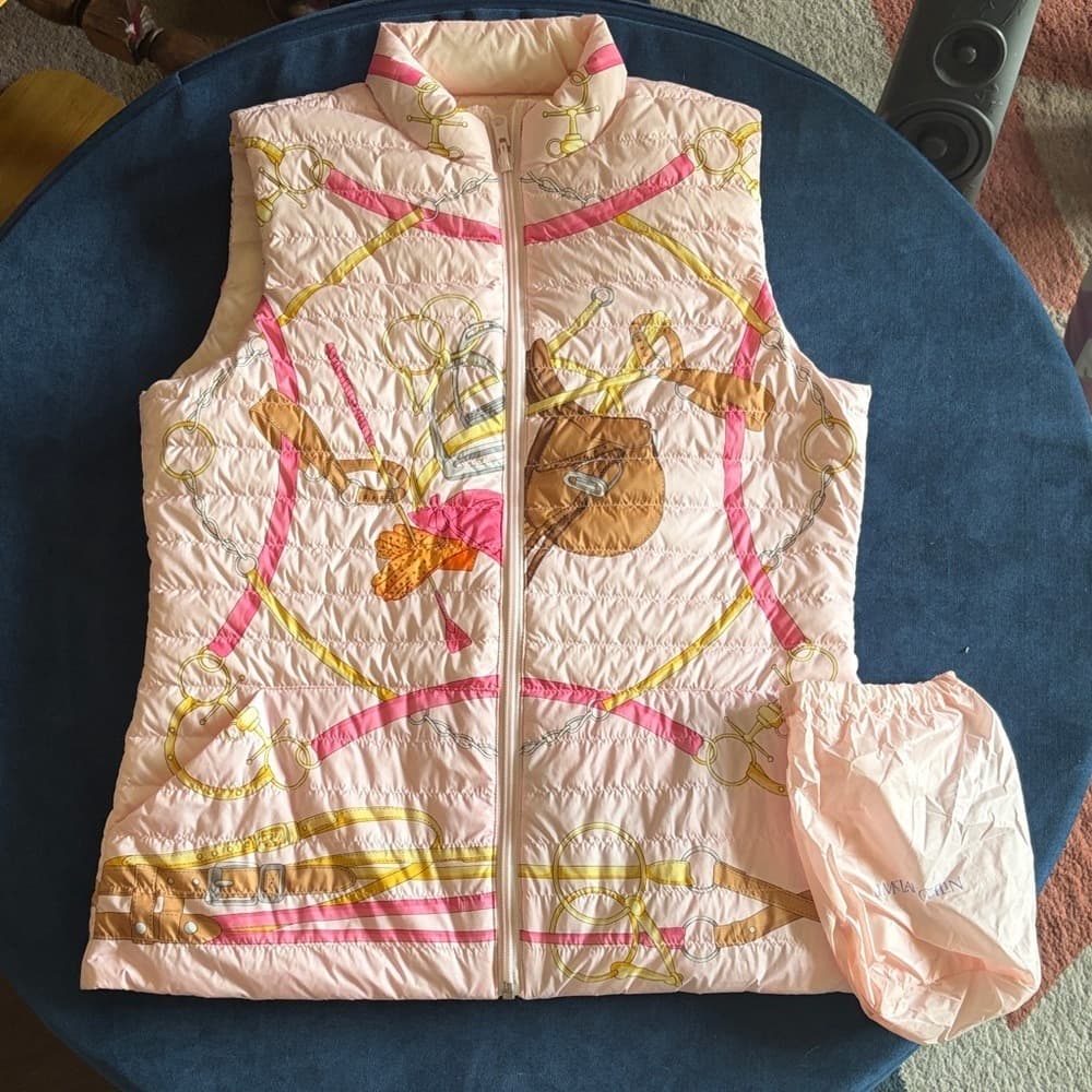 J. McLaughlin Tahoe Reversible Puffer Vest in Neo Gulltopp — photo 1