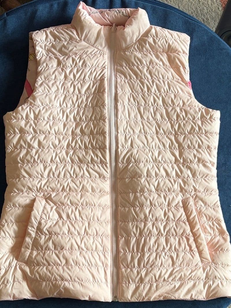J. McLaughlin Tahoe Reversible Puffer Vest in Neo Gulltopp — photo 5