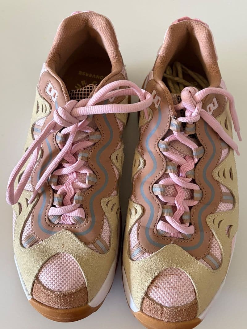 Converse GOLF le FLEUR Gianno Ox Pink Tan Suede 168179C Mens 7 Womens 8.5 — photo 1