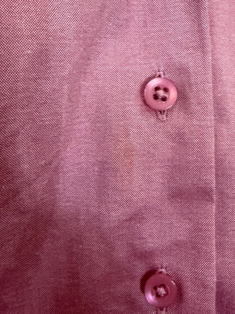 Ann Taylor LOFT Stretch Button Down Shirt Dusty Rose Pink Mauve Petite 6P — photo 1