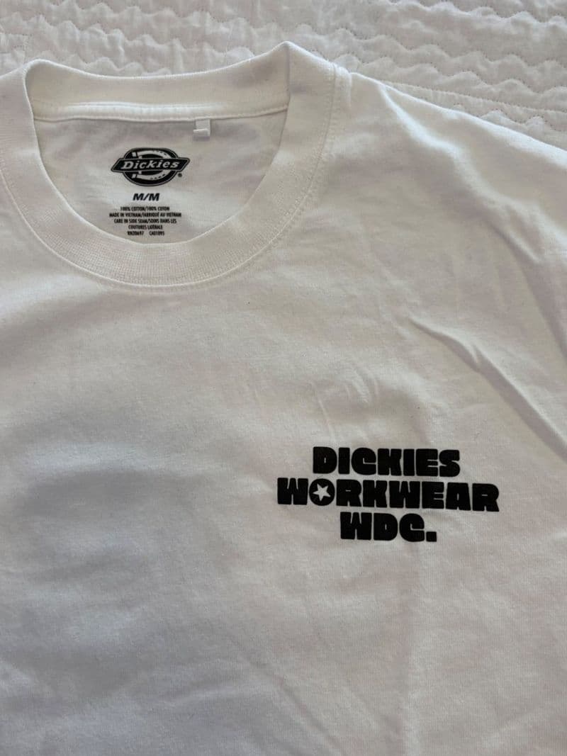 Dickies Workwear WDC 817 Uniform Maker Graphic T-Shirt White Mens Medium — photo 1